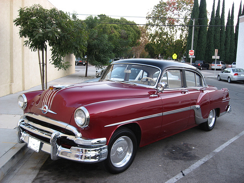 My next car was a 1954 Pontiac It was as clean as a whistle and didn't have